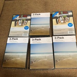 Sets of picture frames for walls black